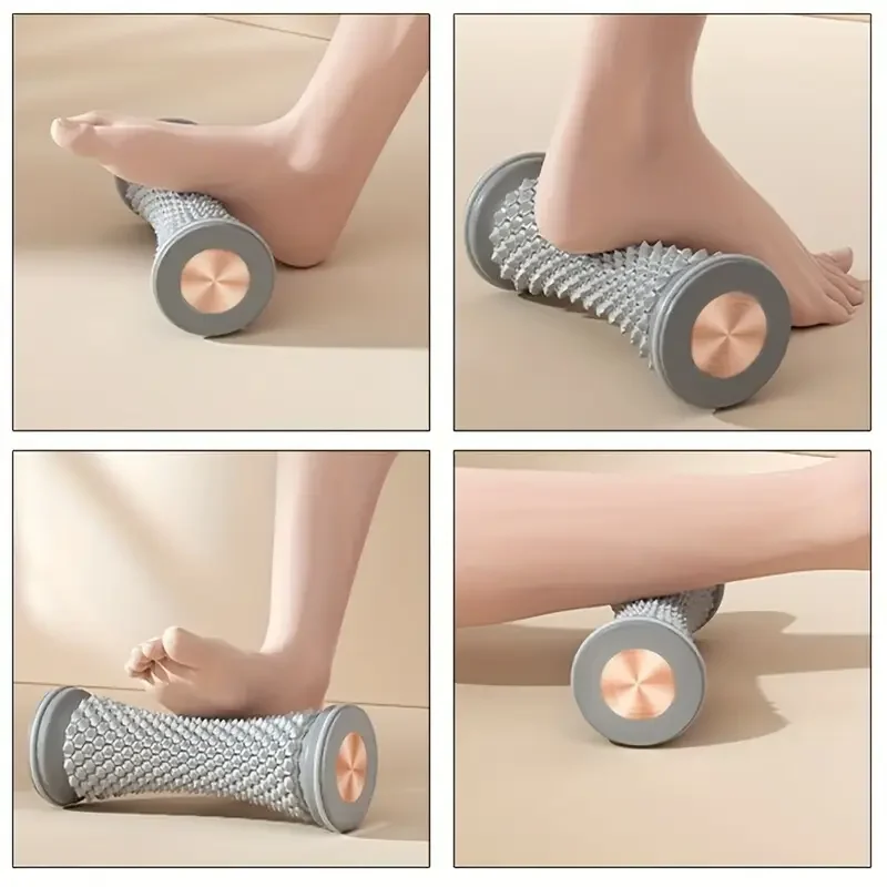 1pc Plastic Yoga Muscle Massage Roller Foot Training Device Multi-functional Foot Roller for Muscle Network Drainage
