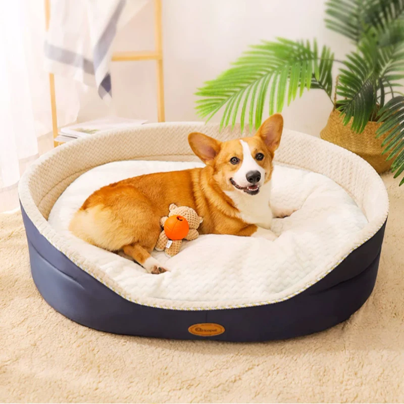 Title 6, HOOPET Dog Bed Medium Big Dogs House Soft Kenne...
