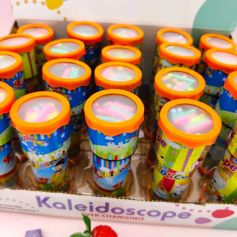Creative Cartoon Nostalgia Kaleidoscope Toy Multi-prism Telescope Puzzle Student Experiment Boys And Girls Gift Fidget Toys