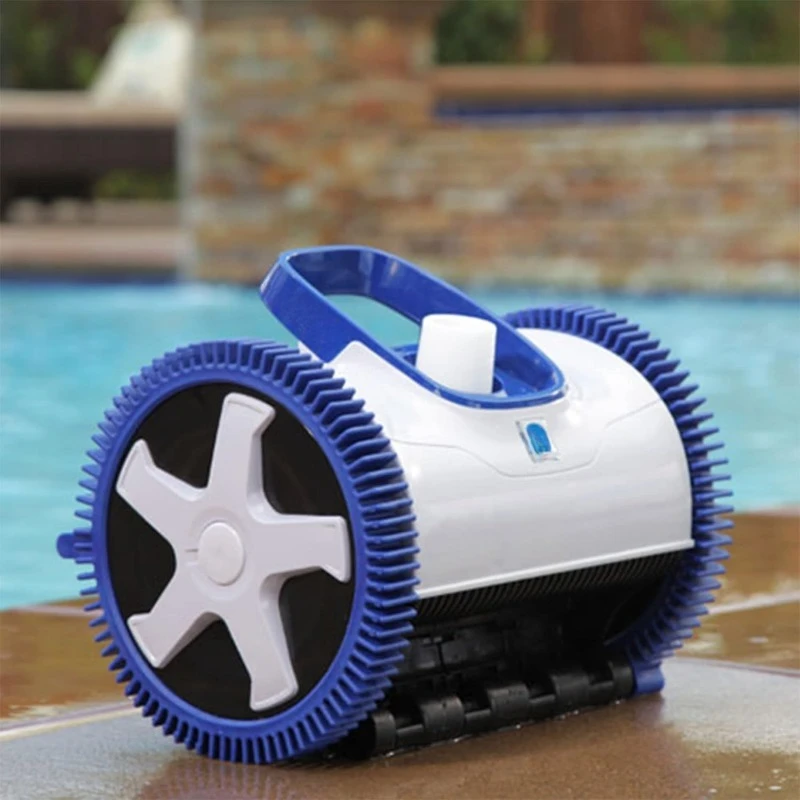 Suction Pool Cleaner for In-Ground Pools Up To 20 X 40Ft/16 x 32 Ft. (Automatic Pool Vacuum) - Adjustable Roller Skirt 4