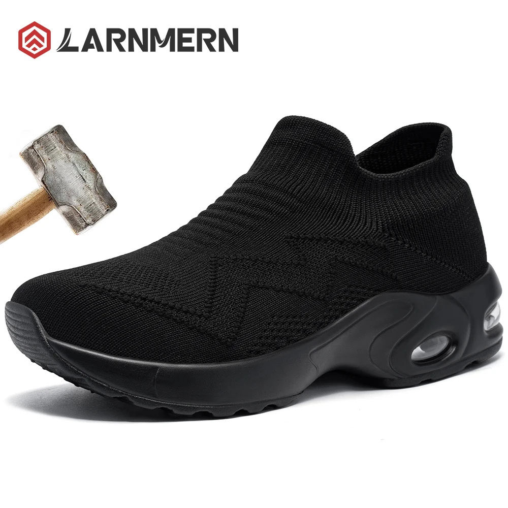 LARNMERN Hiver Chaussures De Sécurité Hommes Imperméable À Leau Sans Lacet  Femmes Travail Chaussures À Bout En Acier Léger Résistant Aux Chocs  Construction Sneaker 2208177651536 Du 44,12 €