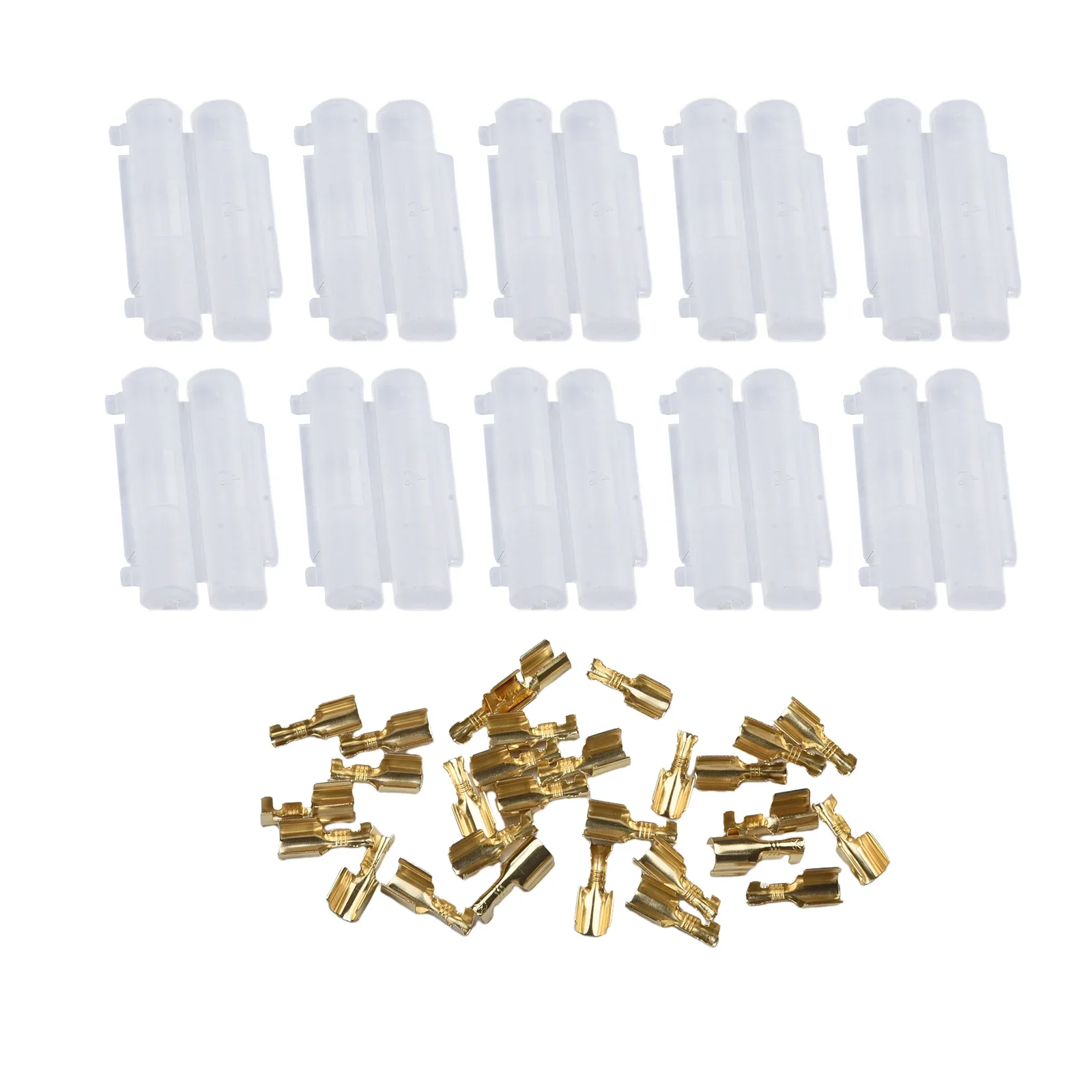 10Pcs In Line Fuse Holder KitS 6x30mm /Fuse /Holder /Crimp /Peanut Flip Shell Push Fit Type Bike Quad Fuse Holder fuse holder