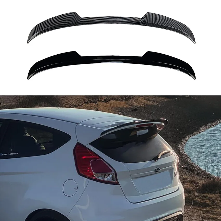 For Ford Fiesta ST Line MK6 MK6.5 2008 2017 carbon stripe color rear