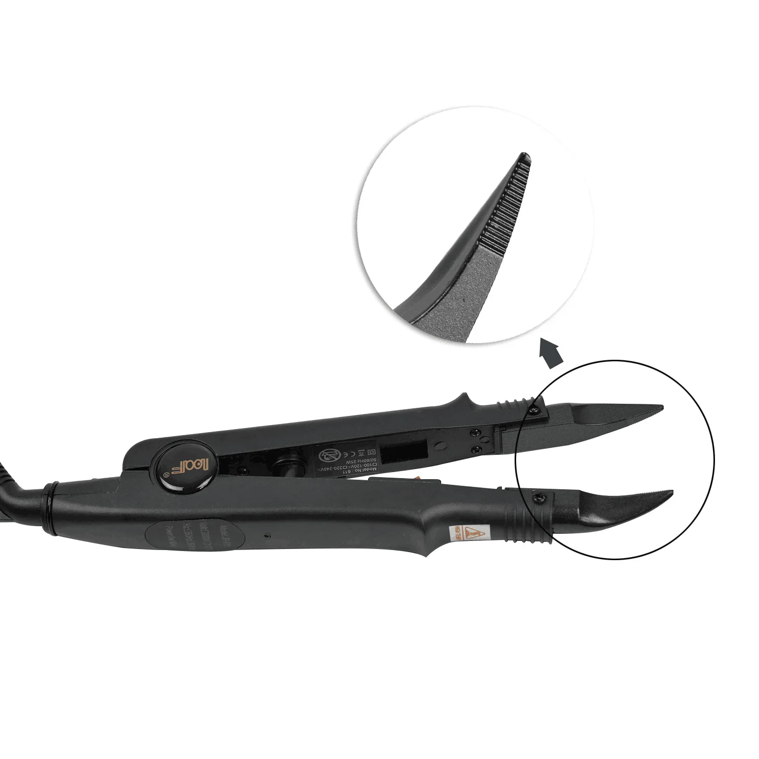 1 pc Hair Extension Iron Heat Hair Connector Fusion Extension Iron Keratin Bonding Tool