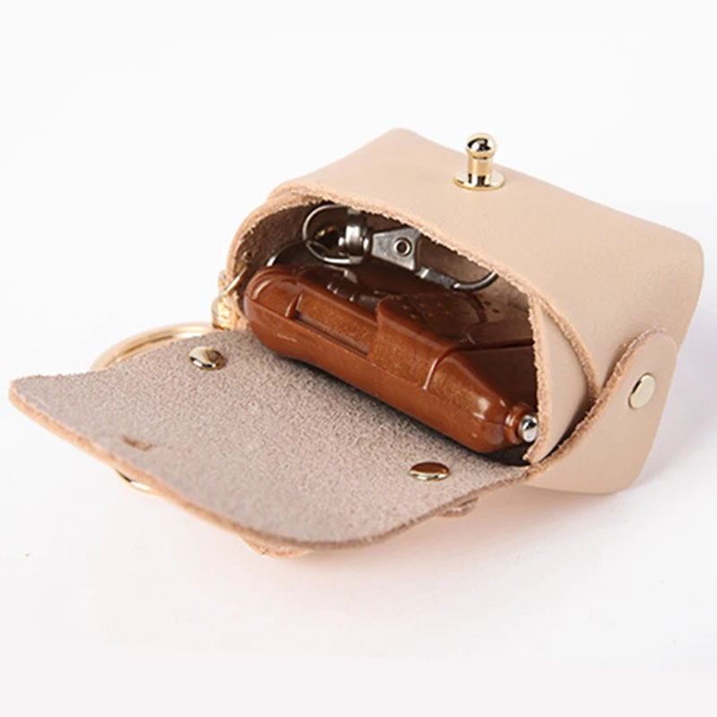 Leather Craft Sewing Template For Mini Bag Pendant 6x4x4.5cm
