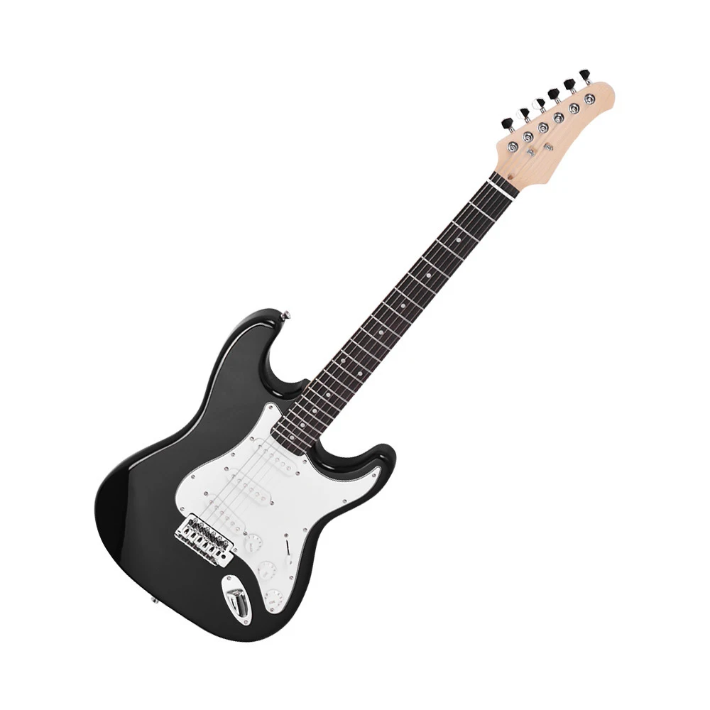 Electric guitar Electric guitar kit 21 Frets 6 Strings Electric Guitar Solid Wood Paulownia Body Maple Neck with Speaker Necessary Parts & Accessories