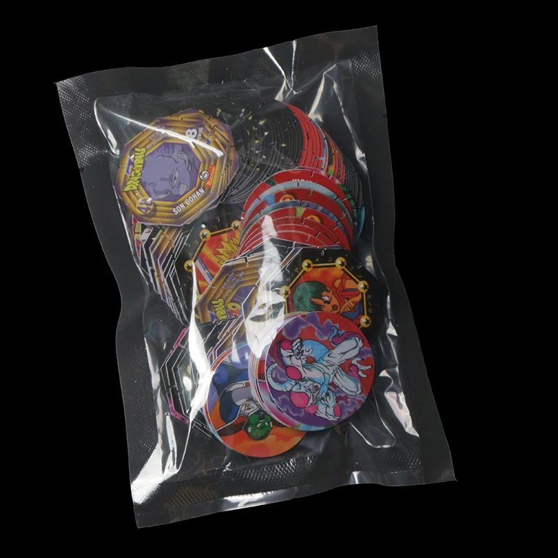 Lote De Tazos Album Complete Collection 100Pcs Tasos Letter Holder Binder For Dragon Ball Z Cards Pogs 8pcs Transpare Inner trading card binder card album card holders tazos album pages