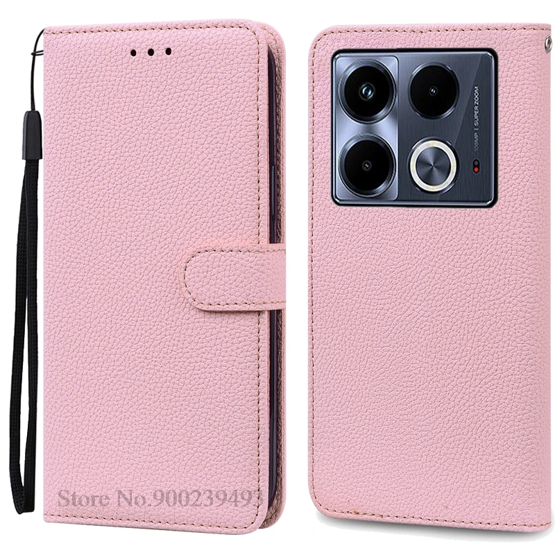 Premium Wallet Leather Flip Cover for Infinix Note 40 Series