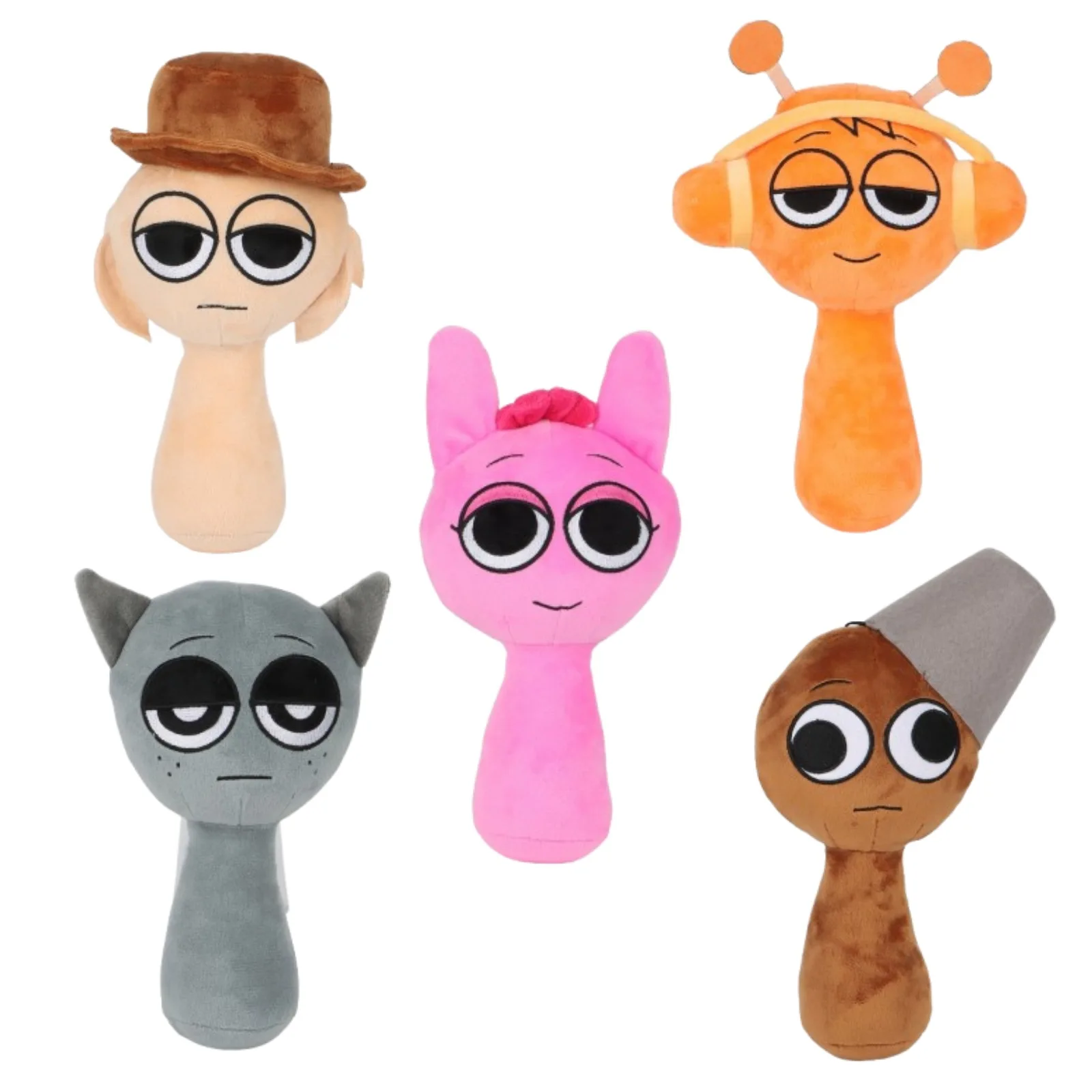 New Year Sprunki Plush Toys Sprunki Plushie Plush Animals Doll Game Oren Wenda Anime Stuffed Animal Soft Toy Christmas Gift plush toy plush doll
