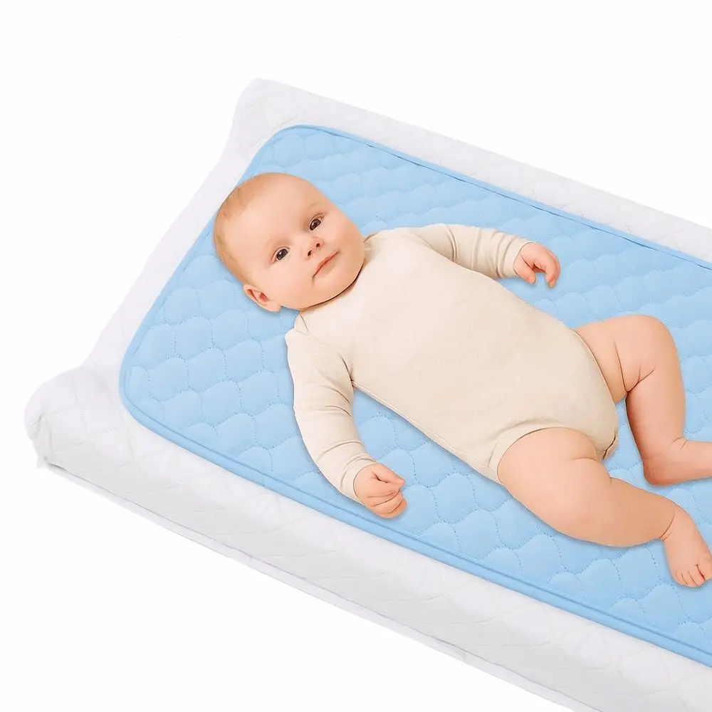 Non-slip Baby Changing Pad Waterproof Breathable Baby Diaper Pad Foldable Rectangle Toddler Changer Cushions Newborn Bedding