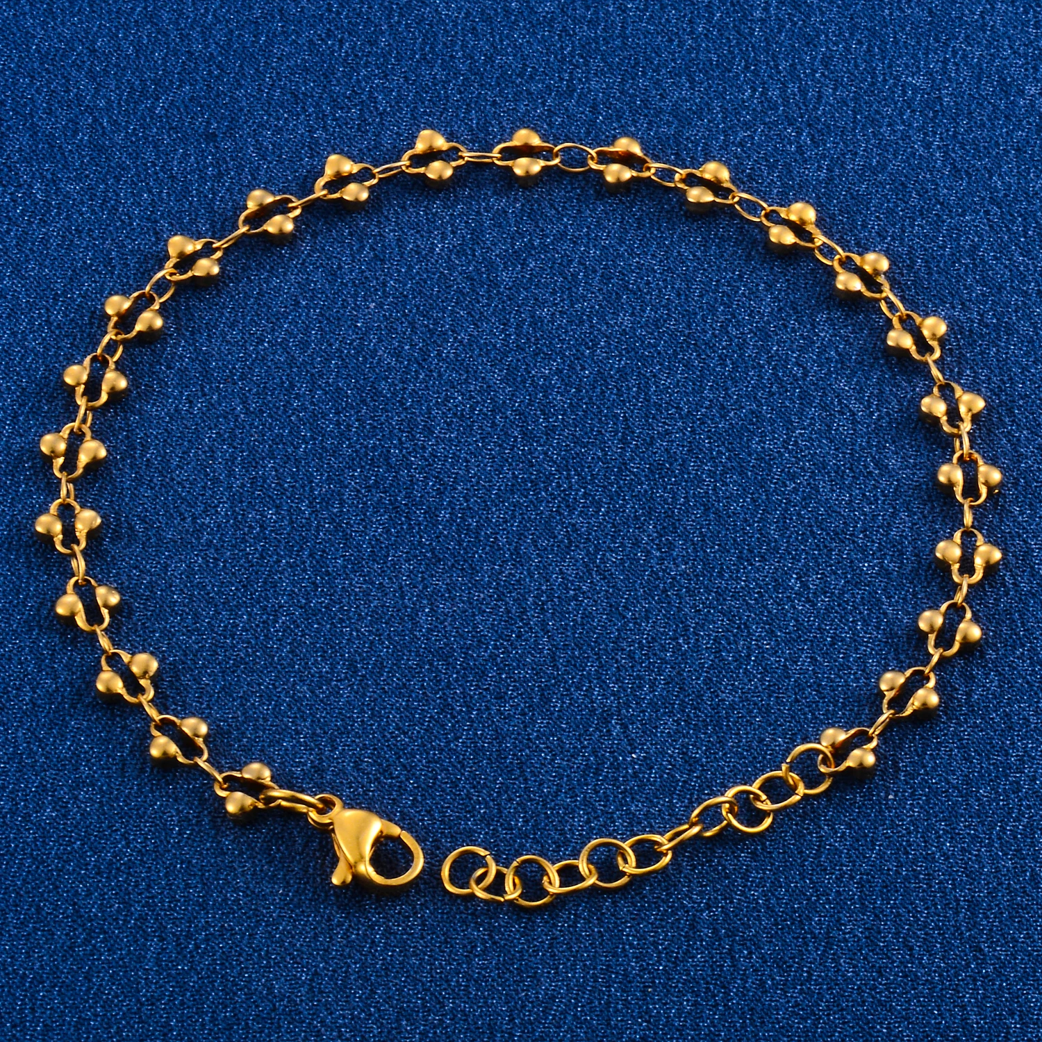 Elegant Stainless Steel Charm Bracelet/Necklace in Gold & Silver for Women - Fashion Jewelry Gift