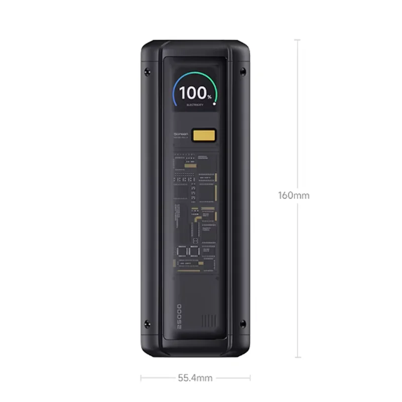 XIaoMi Power Bank P03MI Portable 25000mAh 212W Fast Charging Large Capacity Triple Interface 2C1A Power Bank 6
