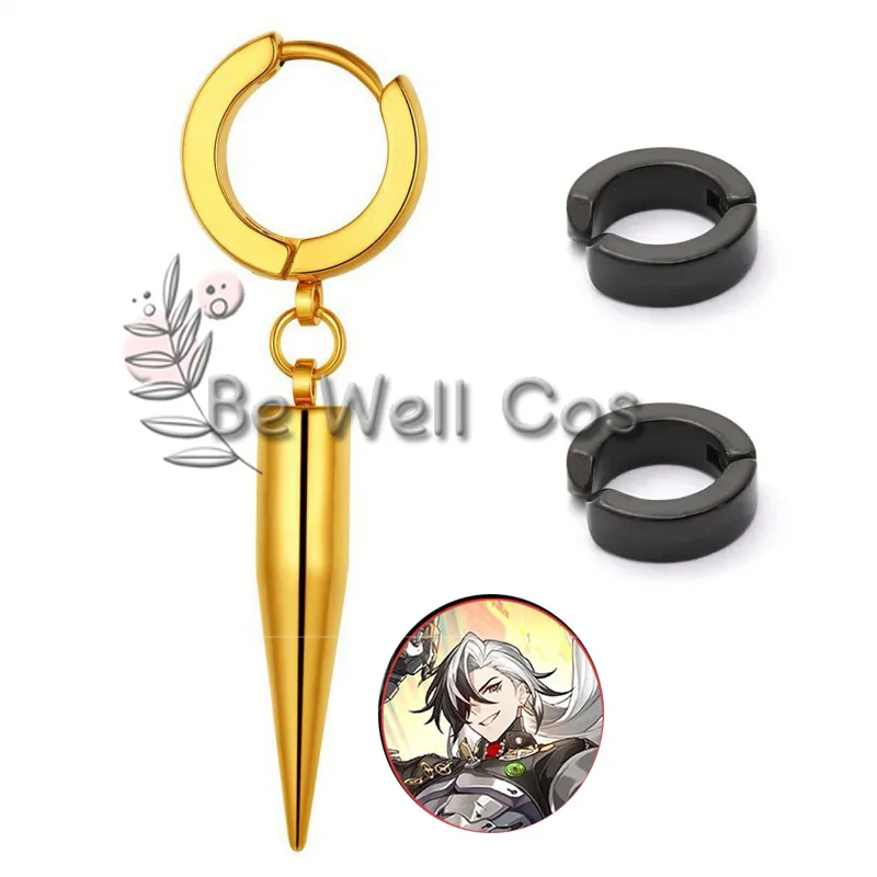 Boothill Cosplay Perücke Ohrringe Honkai Star Rail 80CM Grau Weiß Langhaar Galaxy Ranger Frauen Männer Halloween Kostüm Rolle spielen Requisite 14 Boothill Cosplay Perücke Ohrringe Honkai Star Rail 80CM Grau Weiß Langhaar Galaxy Ranger Frauen Männer Halloween Kostüm Rolle spielen Requisite 3