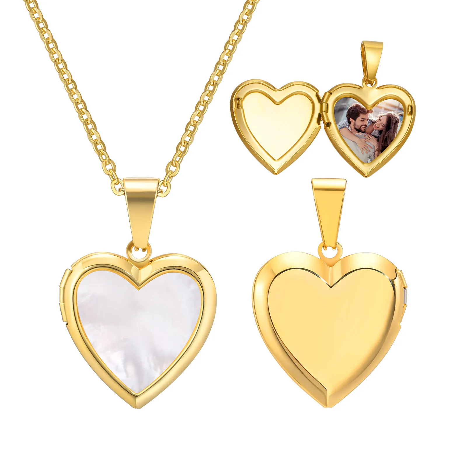 Kristall-Herz-Halskette für Frauen, Valentinstag, niedlich, geschwollene Liebe, Edelstein-Anhänger, verstellbare Gliederkette, Hochzeit, Schmuck, Geschenk – Detail 3