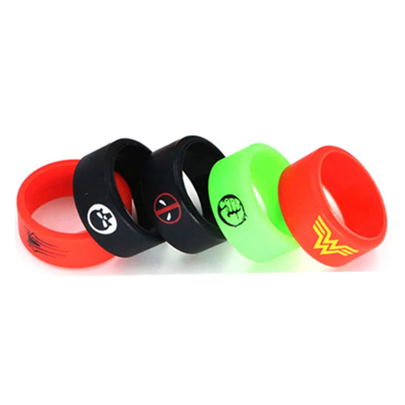 Non Slip Rubber Silicone Vape Band Ring for eCigarette 2025MM
