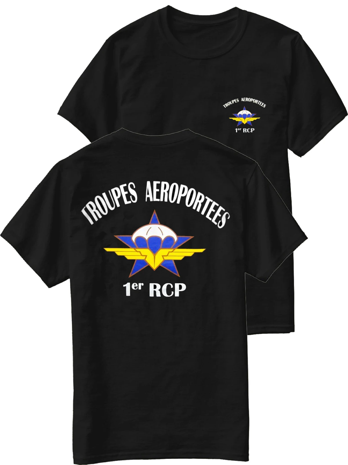 French Foreign Legion 1er RCP paracadutopers Regiment t-shirt New 100% cotone manica corta o-collo Casual t-shirt da uomo Streetwear