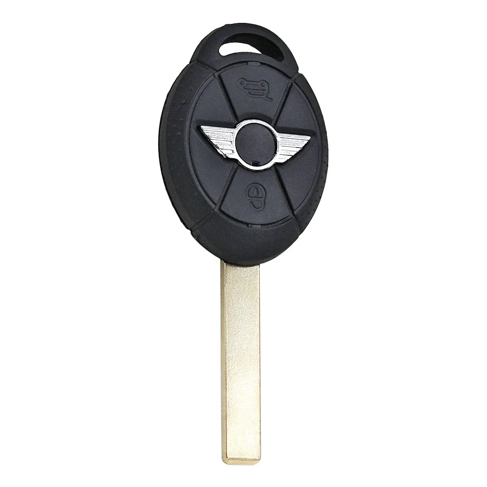 Coque De Clé Voiture Noire Pour Mini Cooper R50 R53 (2005-2007) - Boîtier De Remplacement à 3 Boutons, Sans électronique - 11
