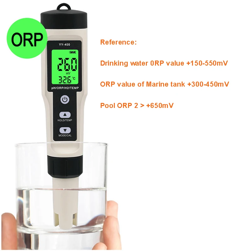  ̿   ׽Ʈ , YY-400 PH, ORP, H2, TE  ļ 跮, 4 in 1