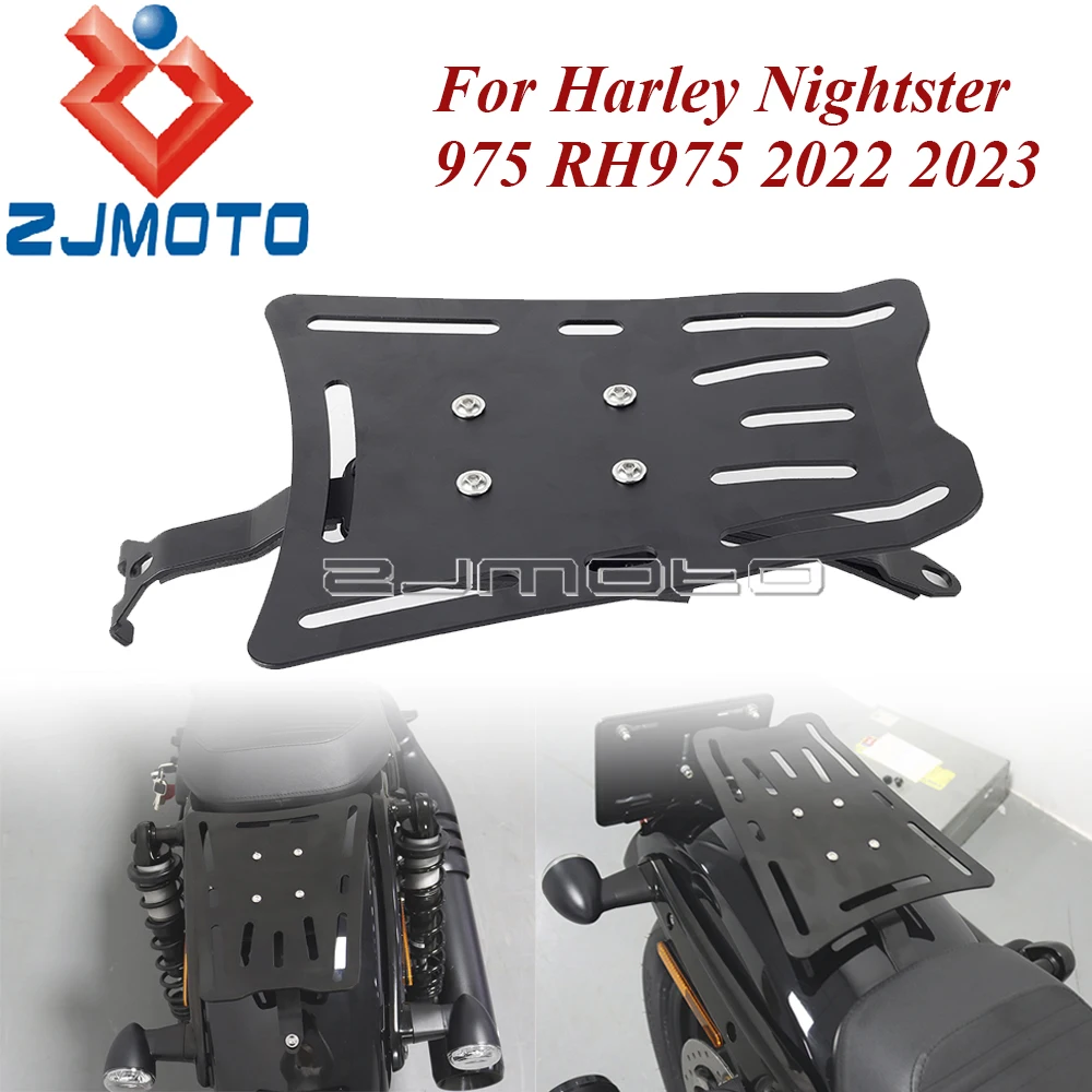 

Подставка для мотоцикла, для Harley Nightster 975 RH975 2022 2023, цельнометаллическая рамка для сиденья, багажник
