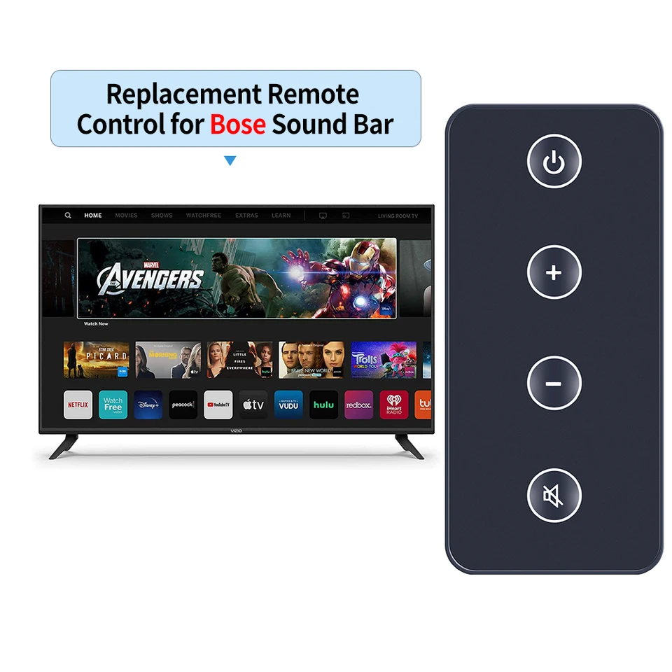 新しいリモコン Bose Solo 5 10 15 TV スピーカー & Bose に適合