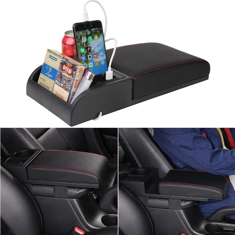 Reposabrazos Para Suzuki Swift, Caja De Almacenamiento Con