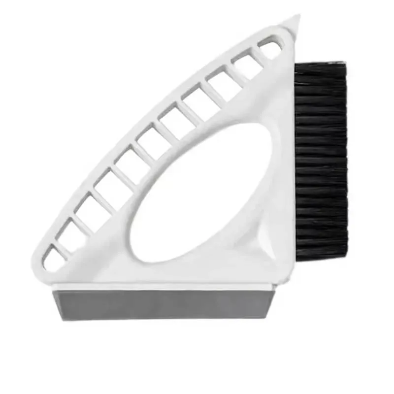 3 In 1 Multifunctional Handheld Water Scraper for Household Cleaning Window Rail Cleaning Brush Grooves Brushes Tools