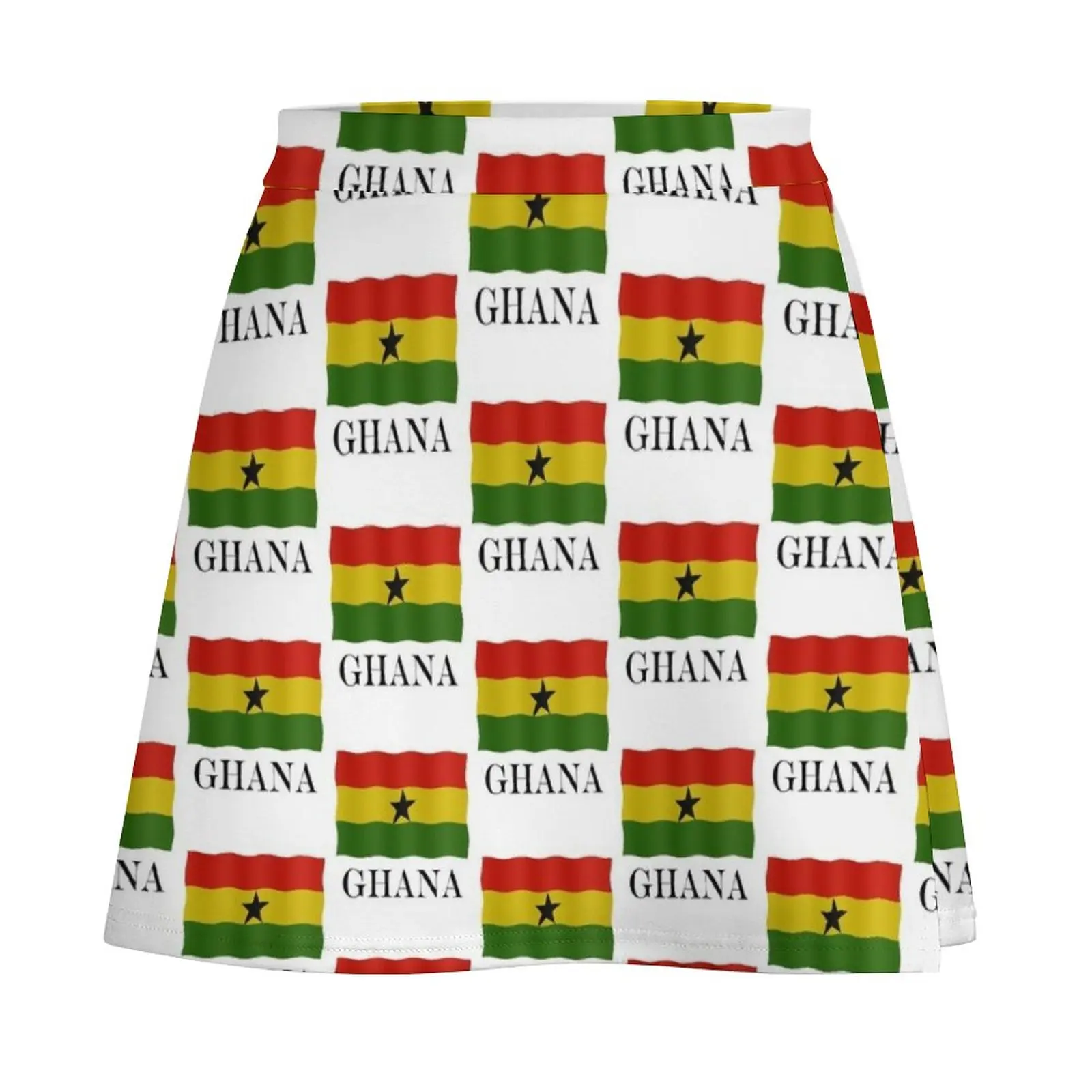 Ghana flag Mini Skirt summer skirts Sexy mini skirt korean summer clothes womans clothing
