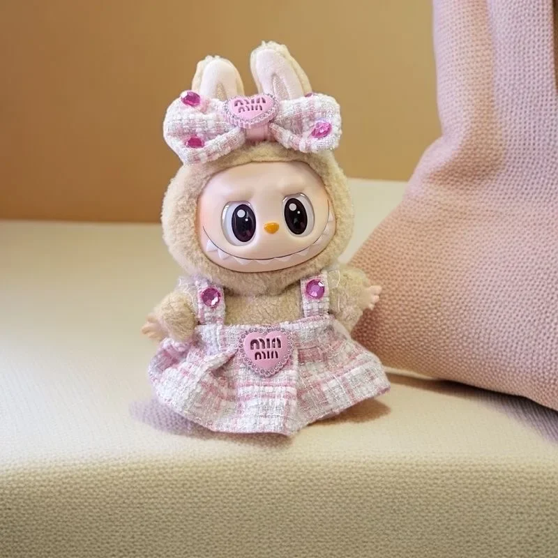 thumbnail image 1 of Ropa y accesorios para minimuñecos de peluche de 17 cm para Kpop de Corea Exo Labubu Idol V1 V2 traje ropa regalo, 1 of 5