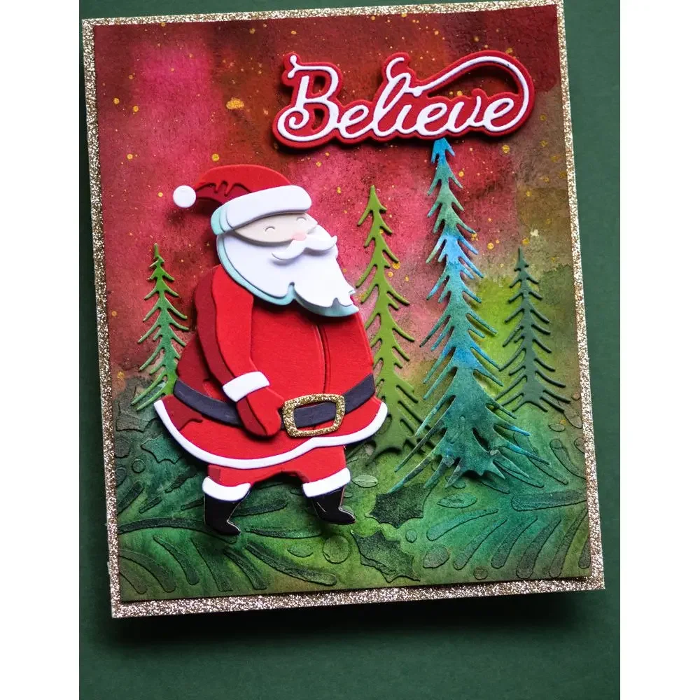 Christmas Huddled Sparrow Metal Cutting Dies and Clear Stamps Cut Die Mold Blade Knife Punch Scrapbook Paper Craft Stencils Dies
