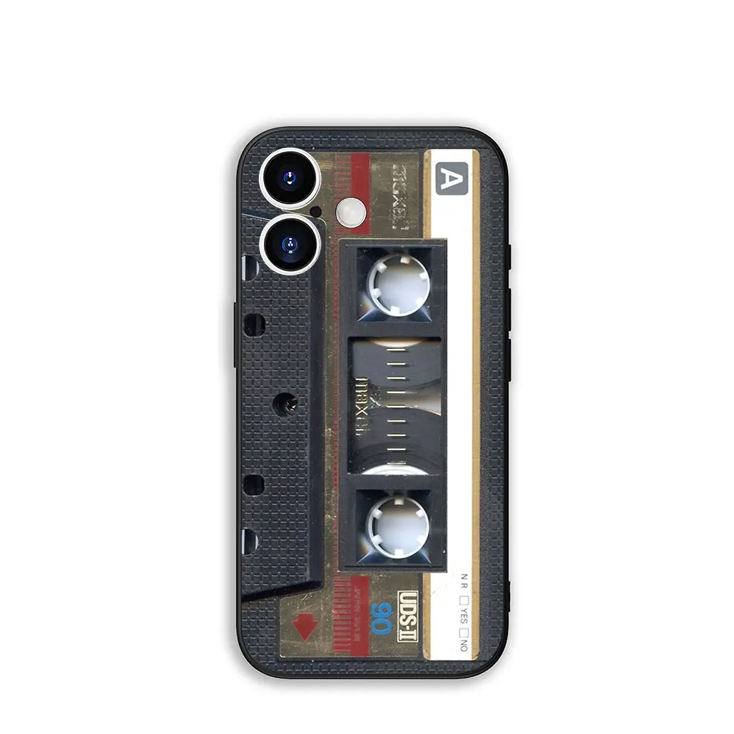 Retro Cassette Tape Music Phone Case Cover