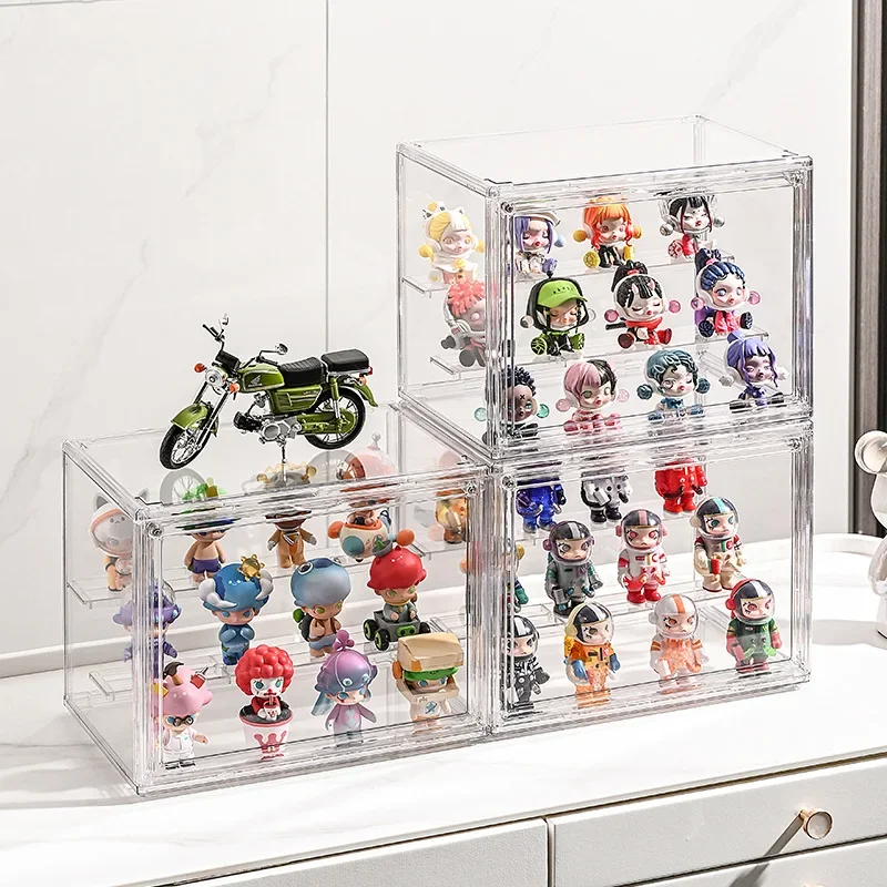 EHJRE 10 Acryl-Figurenständer – Rund, 6 Cm, Stabil, Für Actionfiguren & Sammlerstücke