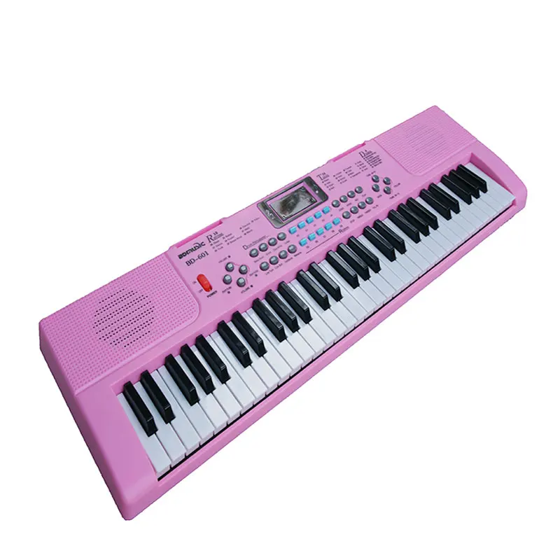 Midi Digital 61 Keys Electronic Organ Musical Keyboard Educational Instrument Piano For Supplier