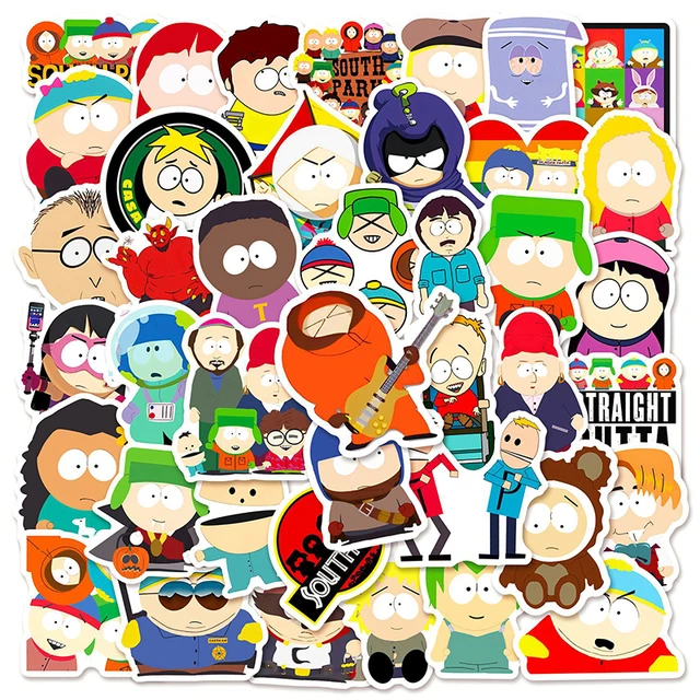 South Park sticker decals ,Luggage laptop Sticker Wholesale Stickers