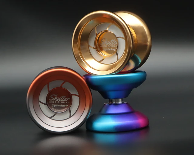 YYF shutter  YOYO Wide version  YOYO  1A Metal YOYO  professional yoyo Christmas gift for boy 1