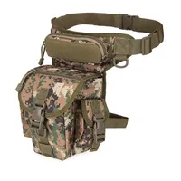 Men's Drop Leg Bag Waist Pack Adjustable Thigh Belt Hiking 800D Waterproof Nylon Motorcycle Riding Camping Bag 2