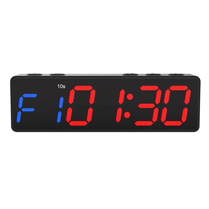 Tragbare Fitness-Timer Intervall-Timer Workout Fitness-Uhr Countdown/Up/Stoppuhr Magnet Usb Wiederauf Ladbare Fitness-Timer A