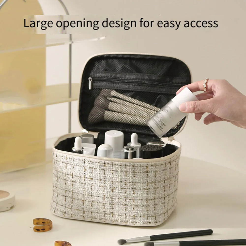 

Cosmetic Bag Portable Sanitary Pad Bag Large Capacity Data Cables Organizer Elegant Physiological Bag Fashion Storage Pouch