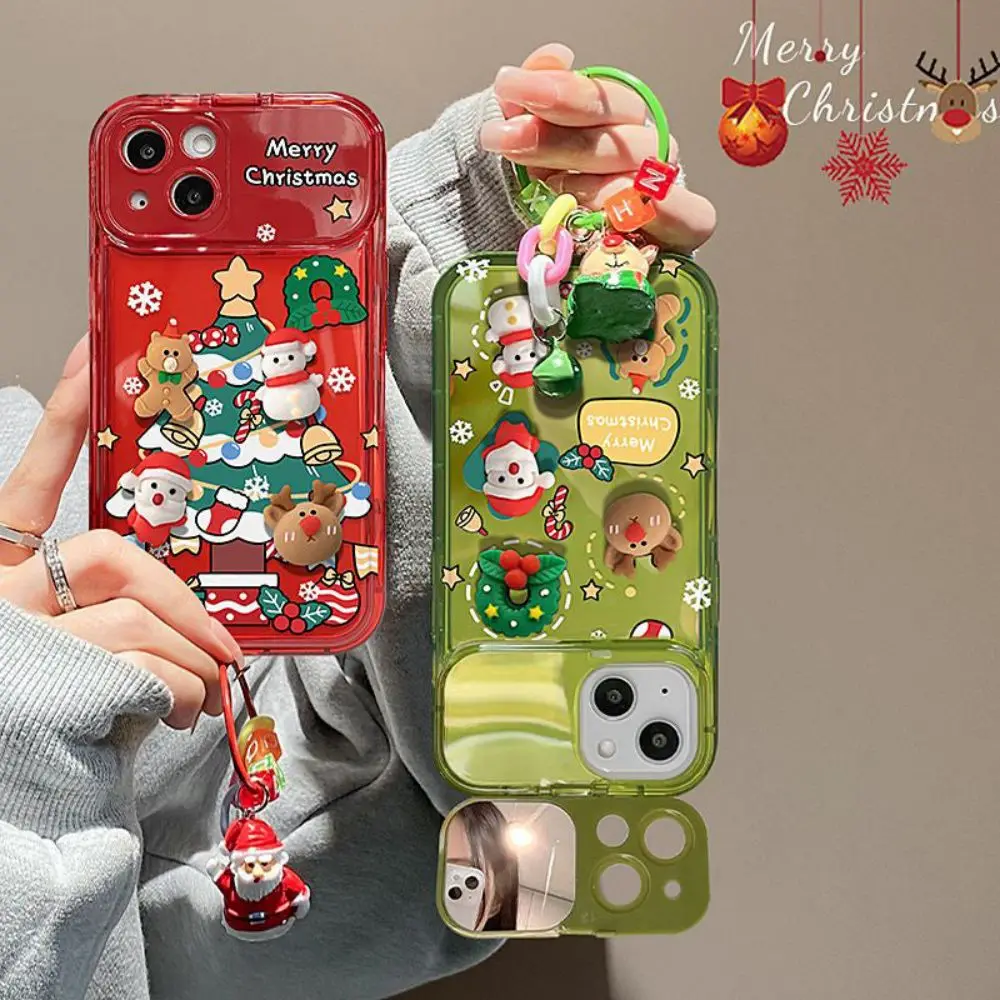 Merry Christmas Gift Ornament Mirror Phone Case For iPhone 16 Pro Max 15 14 13 12 11 Back Cover Santa Claus Elk Hat Pendant Capa - AliExpress 202192403 Merry Christmas Gift Ornament Mirror Phone Case For iPhone 16 Pro Max 15 14 13 12 11 Back Cover Santa Claus Elk Hat Pendant Capa - AliExpress 202192403