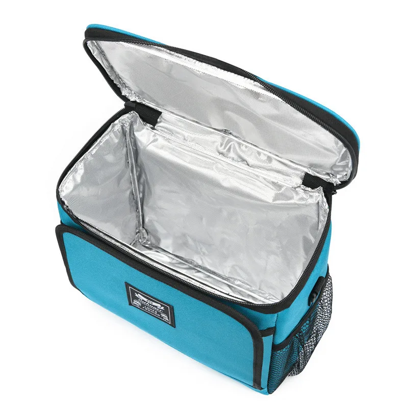 Portable Thermal Lunch Bag  with Shoulder Strap Large Capacity Travel Office Food Insulated Cooler Bags Case Picnic Bento Pouch