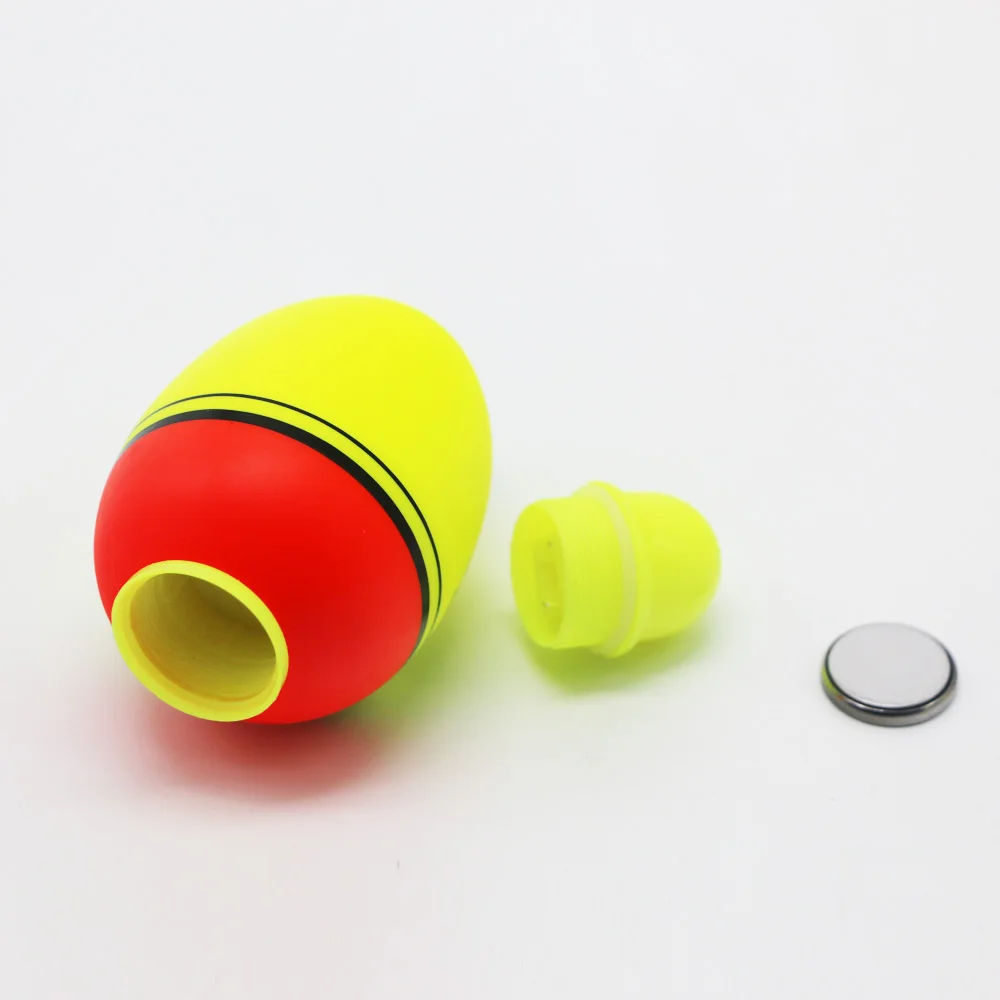 Flotteur,Double flotteur optique LED pour la pêche,lumière de mer Shoous,pêche à la dérive à