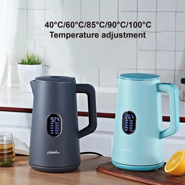 Electric Kettle Intelligent Temperature Control 4Hours Keep Warm 1.8L Glass  Tea Coffee Hot Water Boiler Food Grade 304 Stainless - AliExpress