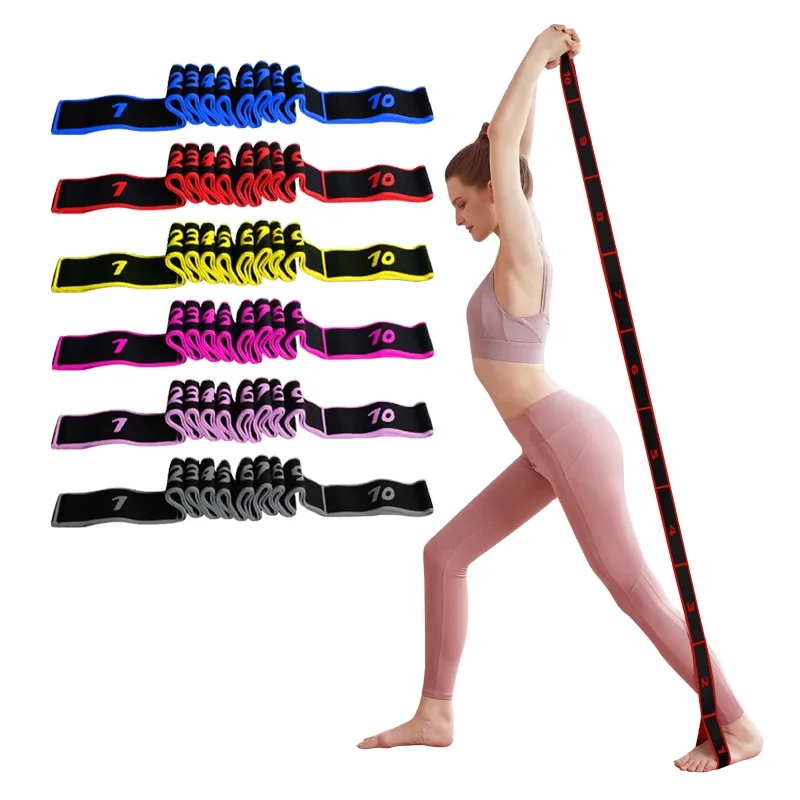 

Perfect Home Workout Latex Resistance Band Elastic Stretch Strap for Sports & Physical Therapy Yoga-Gym Yoga Training Leg