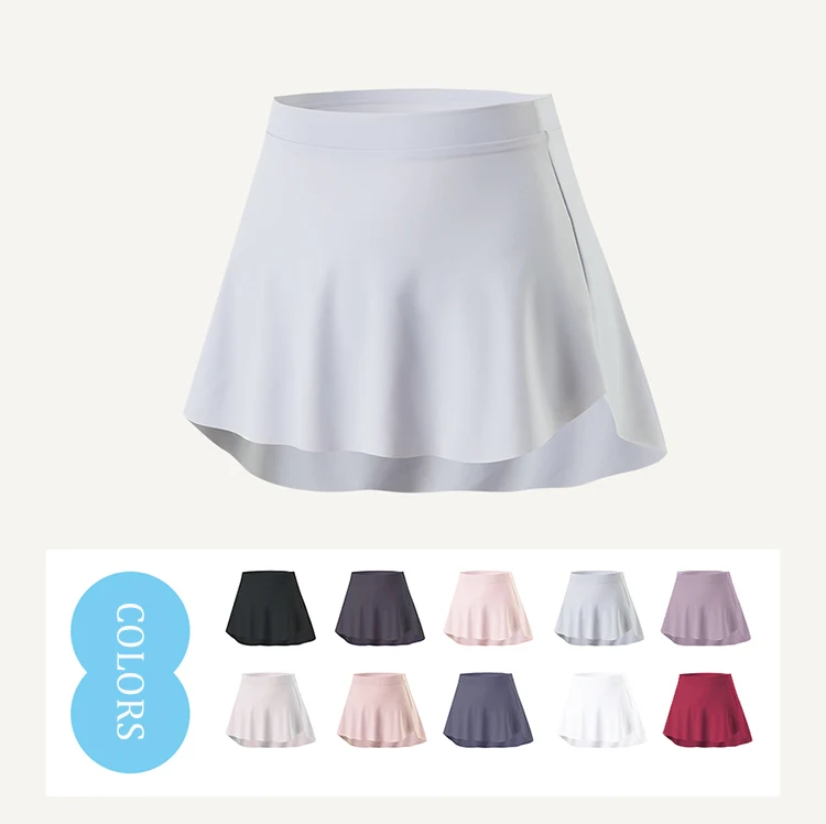 14 Colors Dance Ballet Dress Women Leotard Skirt Side Split Sexy Practice Ballerina Girls DanceWear Short Skirts Tutu Dress