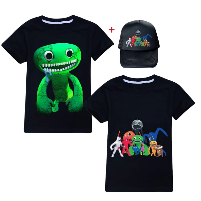 Camiseta de Cosplay de Garden of Banban para niños, sombrero de