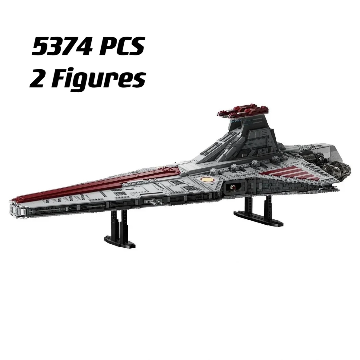 

Moc 75367 Venator Class Republic Attacks Cruiser Model Building Set Block Space Toys for Boy Adult Christmas Gifts 5374Pcs