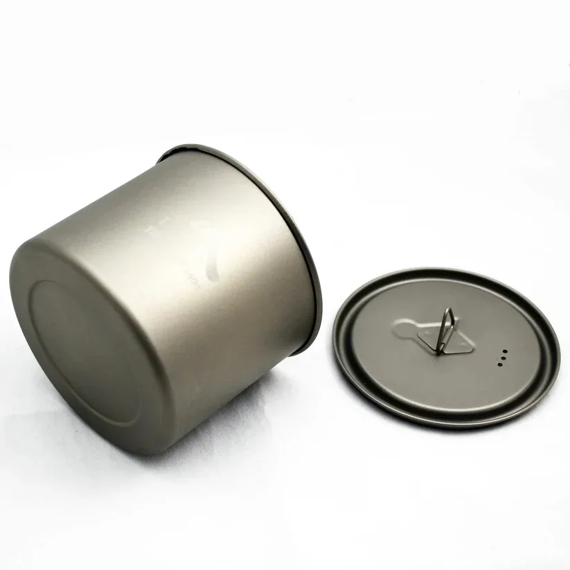 NEUE TOAKS Titan 550 ml Topf Ultraleicht Tasse Zwei Version Outdoor Camping Becher mit Deckel – Detail 4