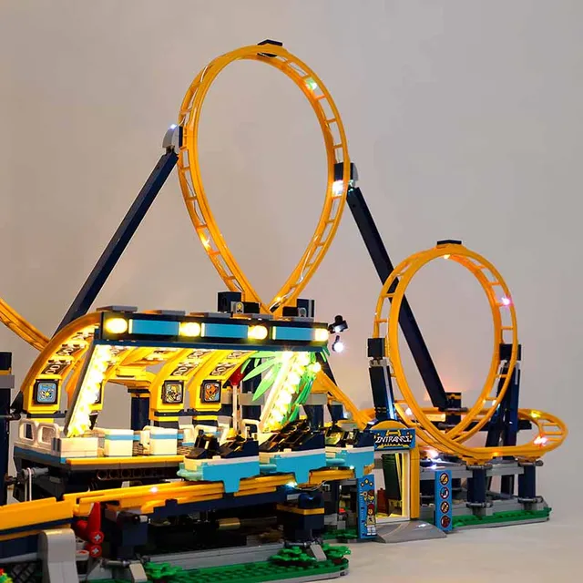 Amusement Park Lego Technic Coaster Lego Creator Lego Roller