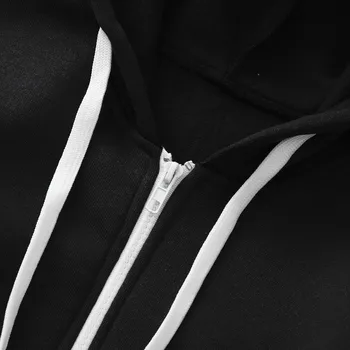 Kids Zip Up Hoodies Autumn Solid Color Drawstring Boys Girls Sweatshirt Pocket Long Sleeve Casual Tops Children's Clothing 5