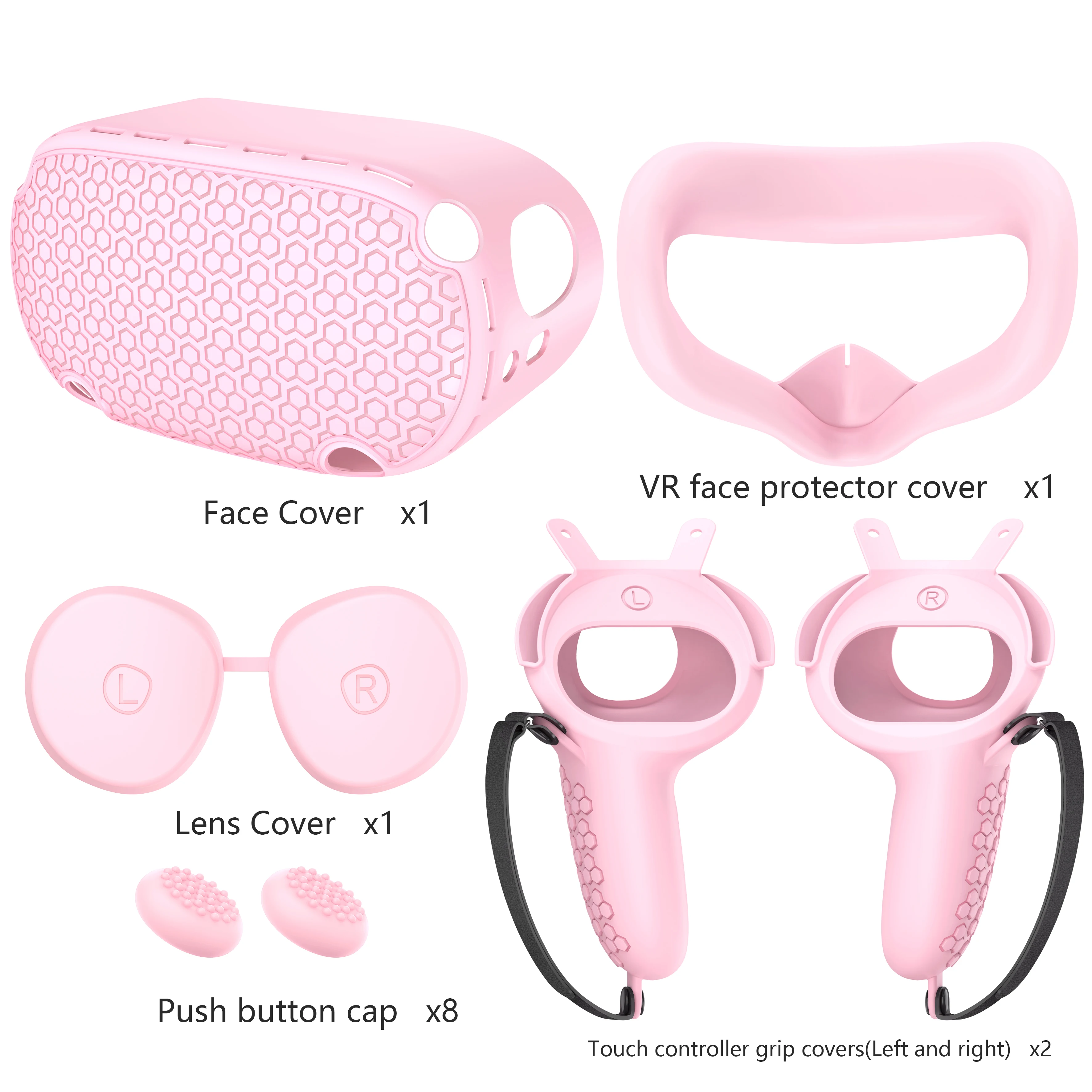 Silicone Protective Cover Set