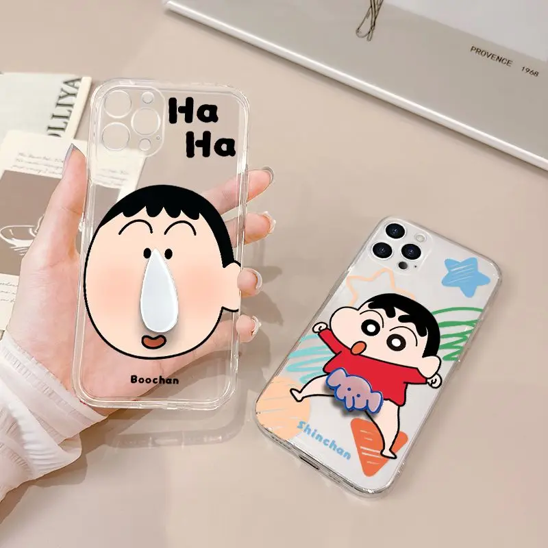 

Crayon Shin-Chan Funny Apple Phone 15Pro Case Iphone Promax Male Female Cartoon Graffiti Phone Case Crayon Shin-Chan Periphery